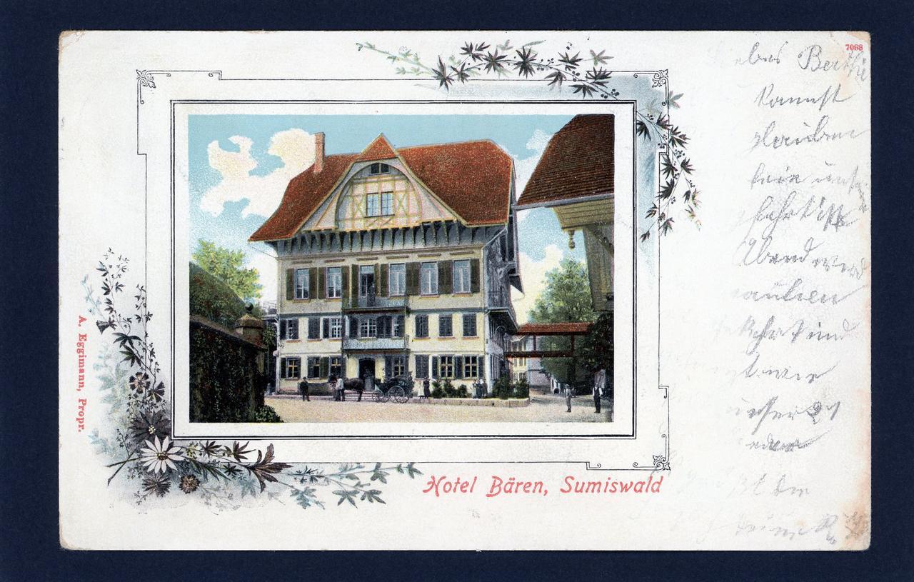 Hotel Baeren Sumiswald Eksteriør bilde